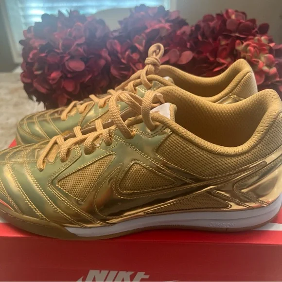 Nike Gato LV8 - Metallic Gold -IB3566-700 - Men’s Size 10.5 | Women’s 12 - Picture 9 of 9